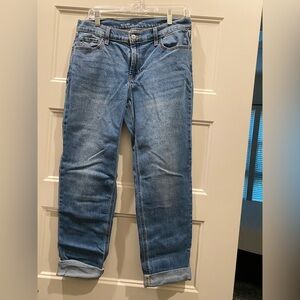 Old Navy Women’s Boyfriend Jeans in Light Blue